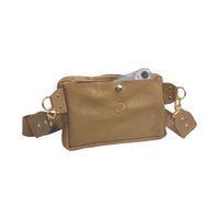 Upcycled LV Bella Belt Bag - Bronze Leather