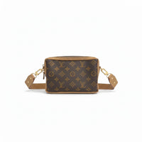 Upcycled LV Bella Belt Bag - Bronze Leather