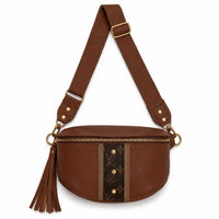Upcycled LV Britt Belt Bag - Sienna Leather