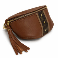 Upcycled LV Britt Belt Bag - Sienna Leather
