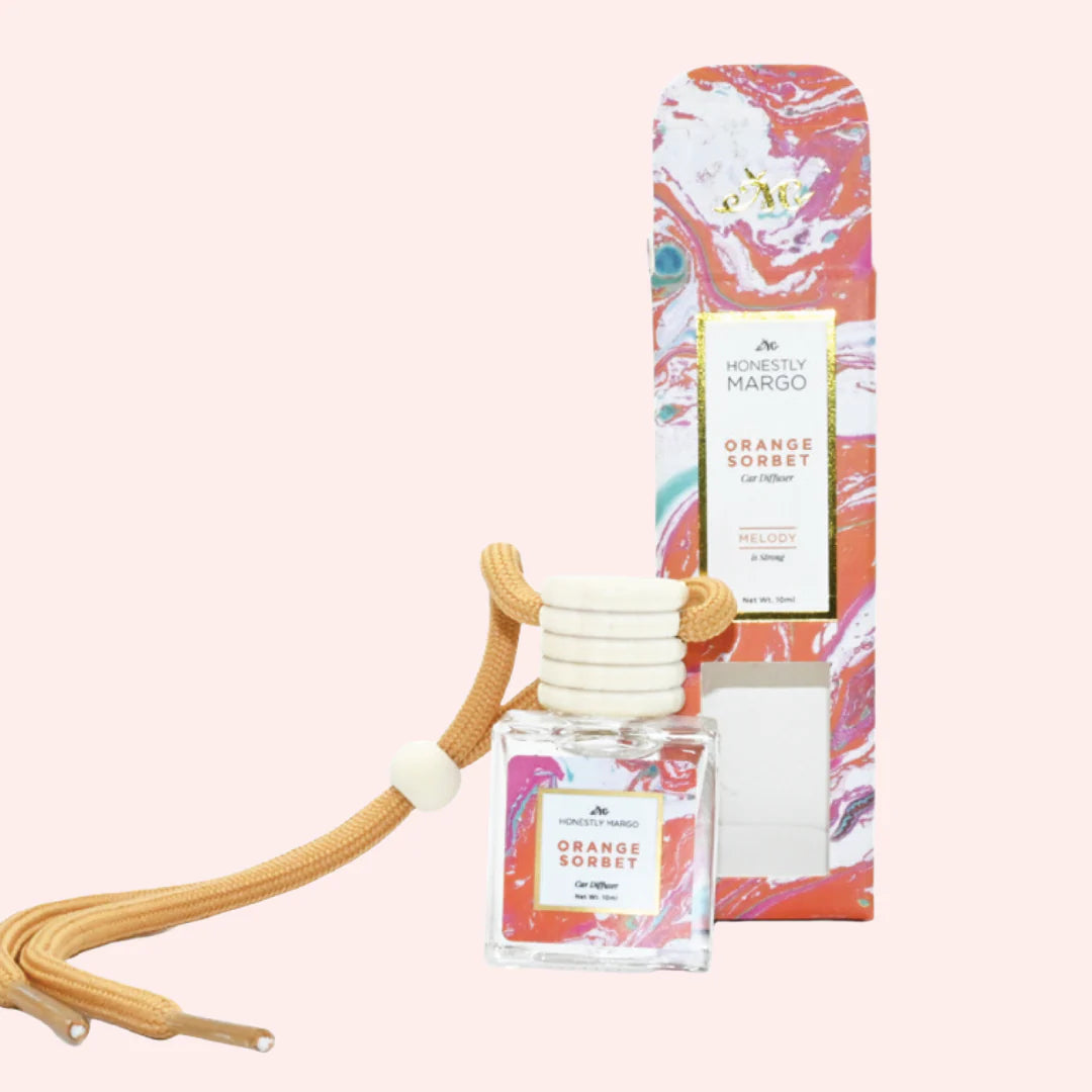 Honestly Margo Car Diffuser - Orange Sorbet