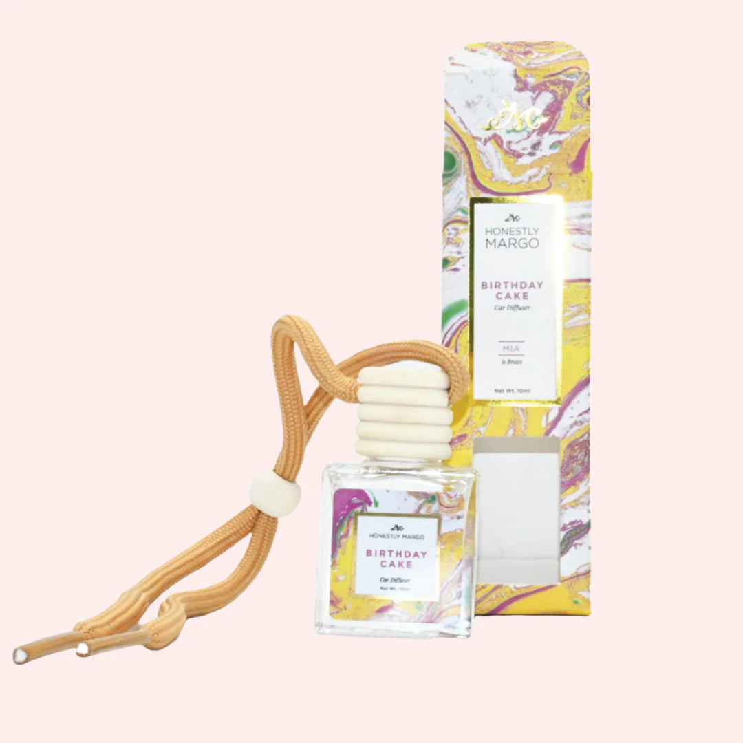 Honestly Margo Car Diffuser - Birthday Cake