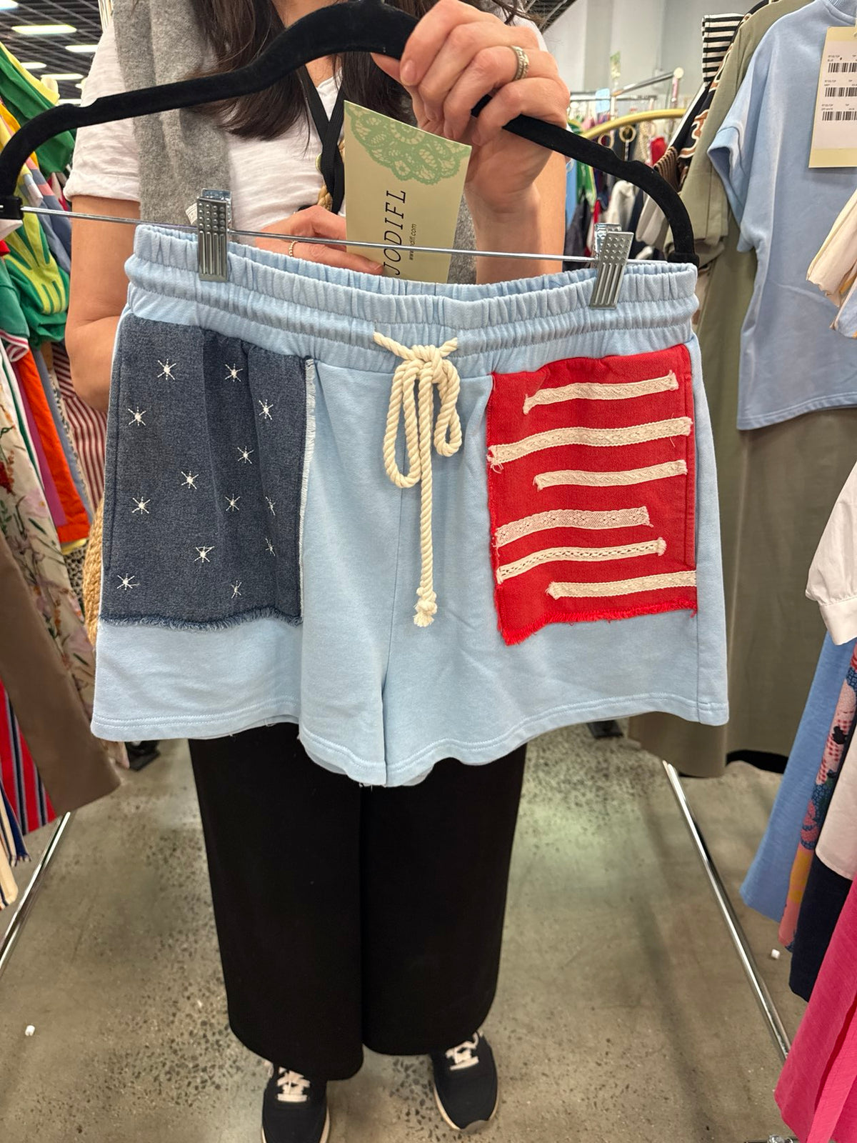 American Flag Lounge Shorts
