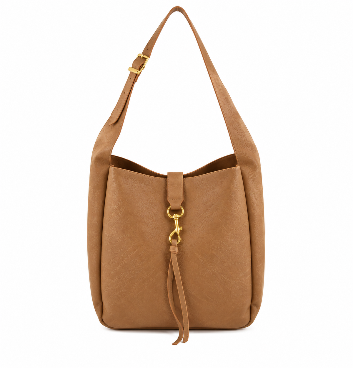 The Noa Hobo Large Shoulder Bag - Camel