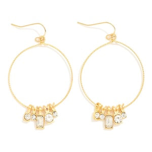 Pia Earrings - Clear