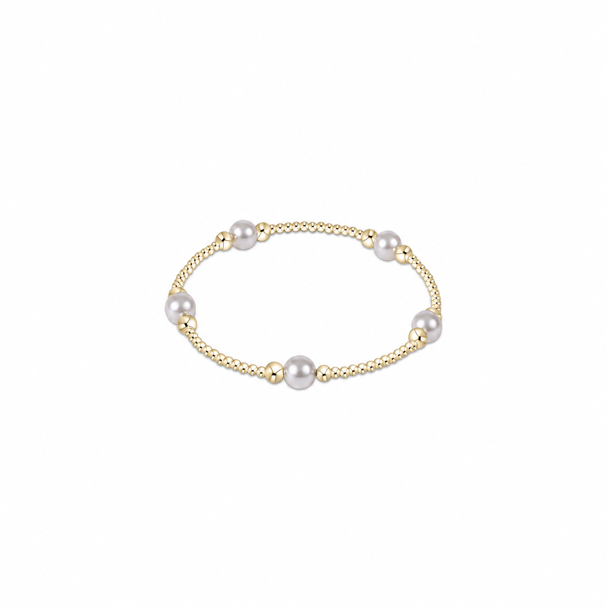 Purpose Pearl 6mm Gold Bracelet