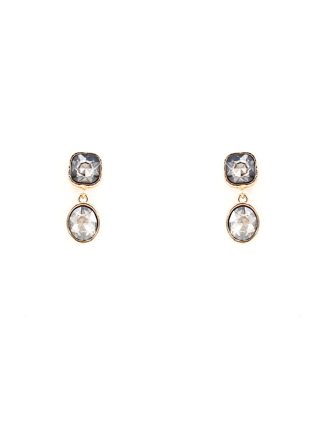 Ross Earrings - Black Diamond