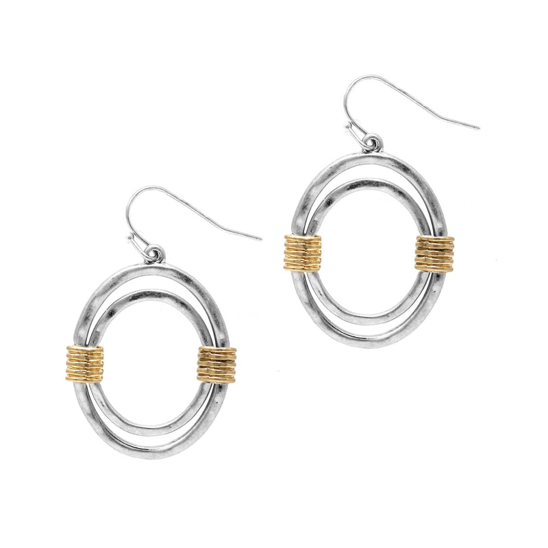 Ryland Earrings - Gold Silver