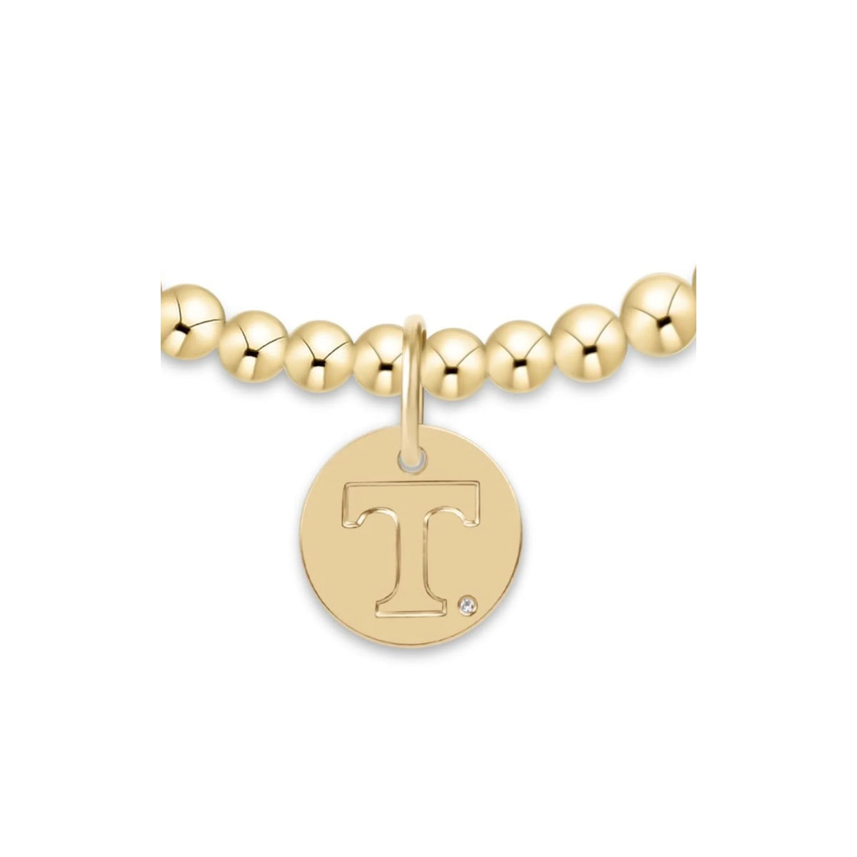 eCOLLEGIATE Classic Gold  3mm Bracelet - UTK Disc