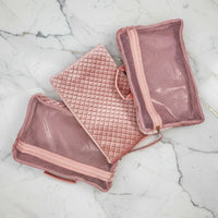 Signature VIP Duffel - Blush Velvet