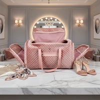 Signature VIP Duffel - Blush Velvet