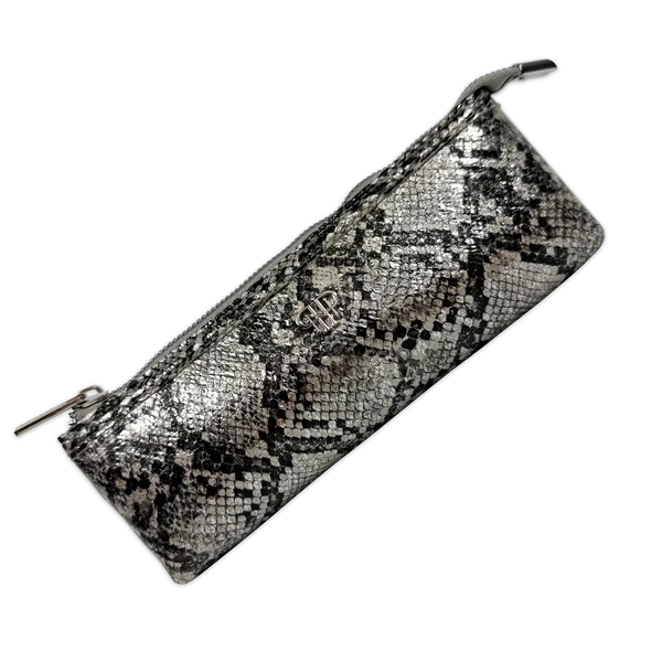 Sleek Stash Go-To-Case - Silver Python