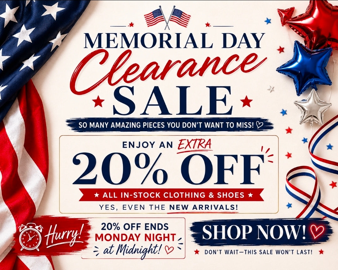 Memorial Day Sale