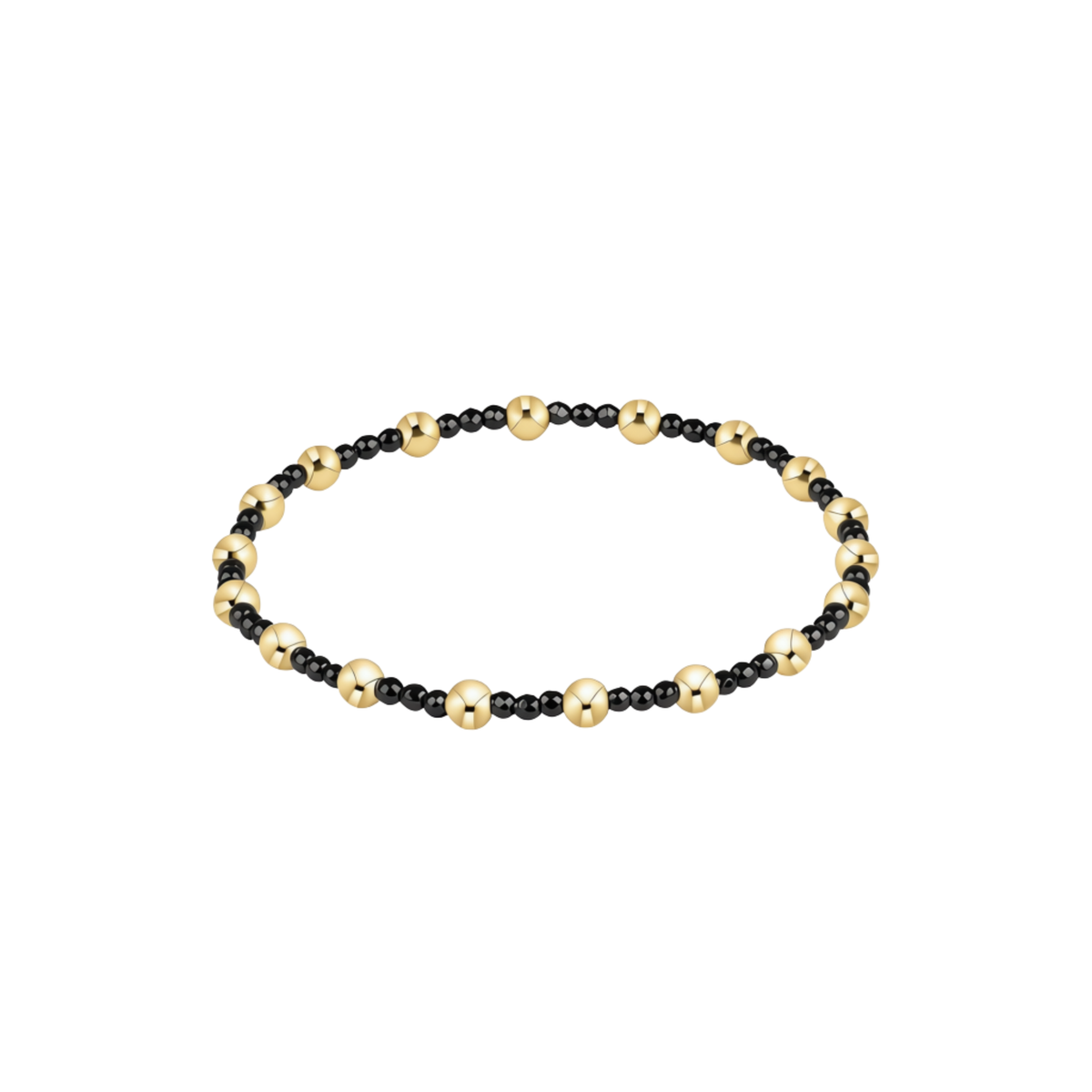 Sincerity Faceted Hematite 2mm Bracelet