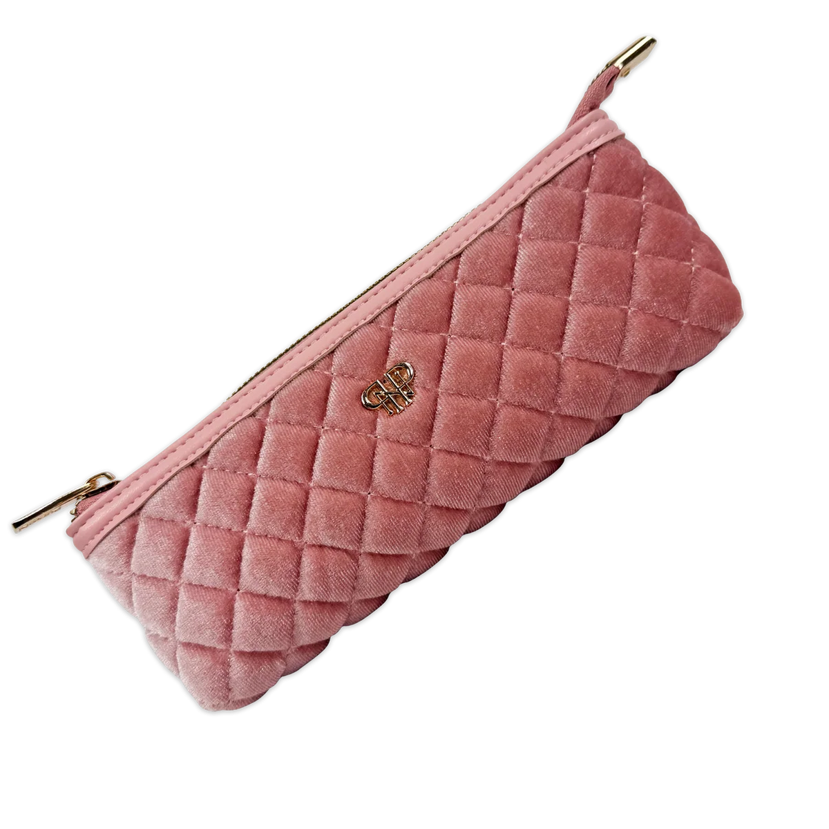 Sleek Stash - Blush Velvet Quilted