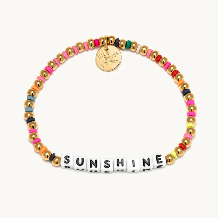 Little Words Project Bracelet - Sunshine