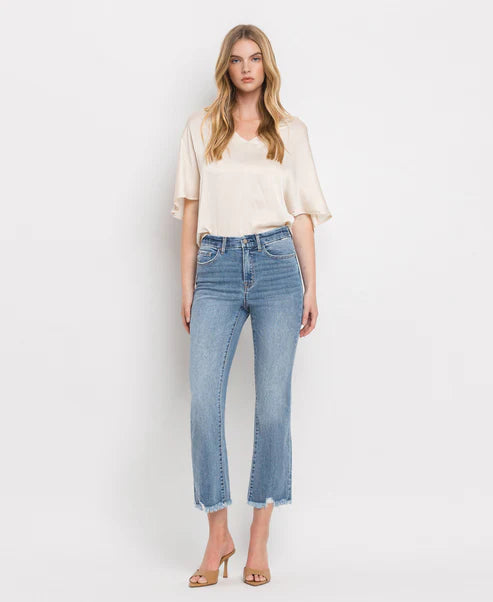 Merciful High Rise Crop Flare