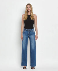 Olivia Mid Rise Wide Leg Jean