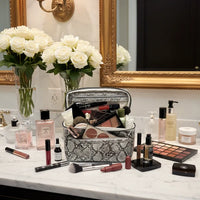 Classic Train Case - Silver Python
