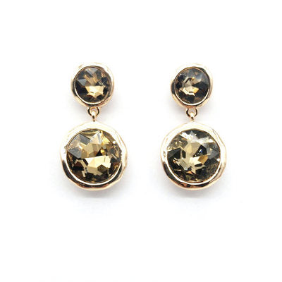 Tub Earrings - Topaz
