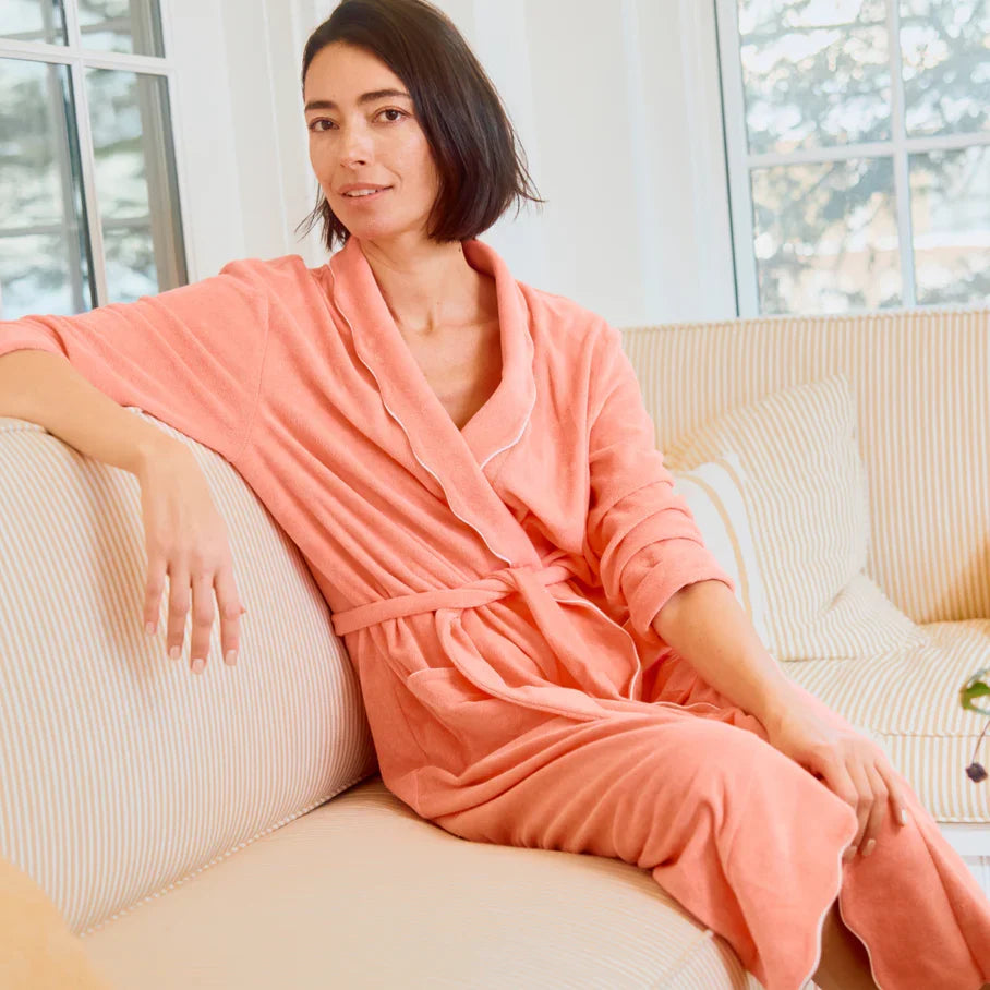 Women's Scallop Lightweight Robe