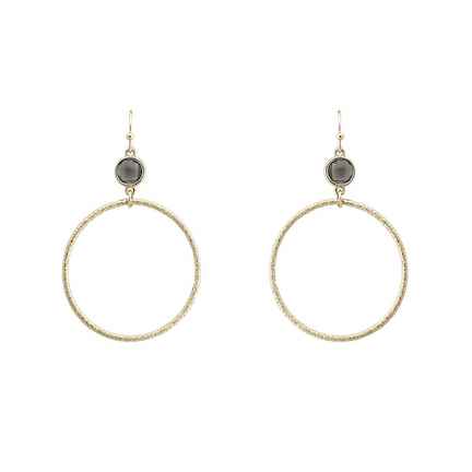 Vada Earrings - Black