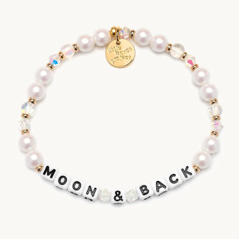 Little Words Project Bracelet - Moon & Back