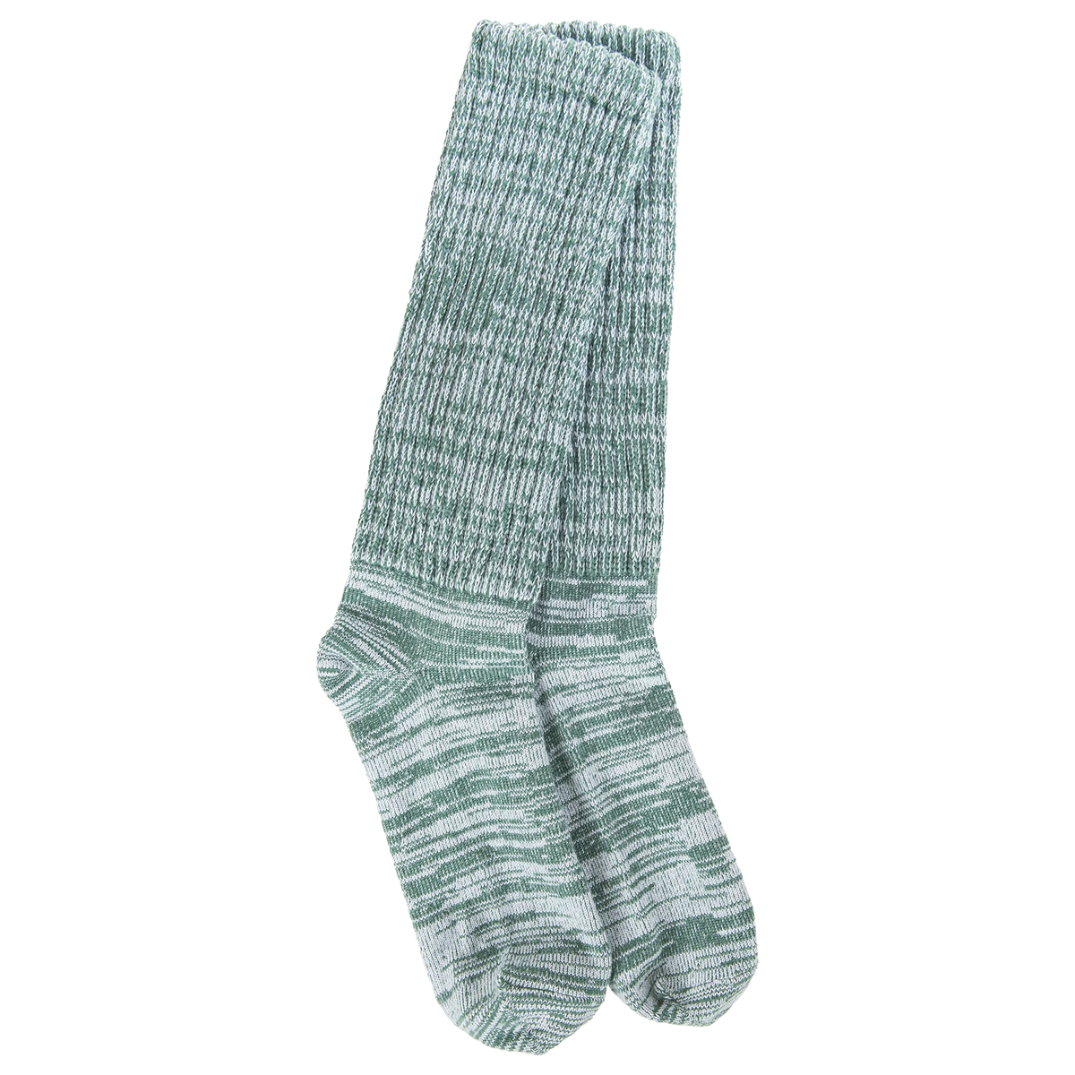Holiday Slub Slouch Crew - Spruce