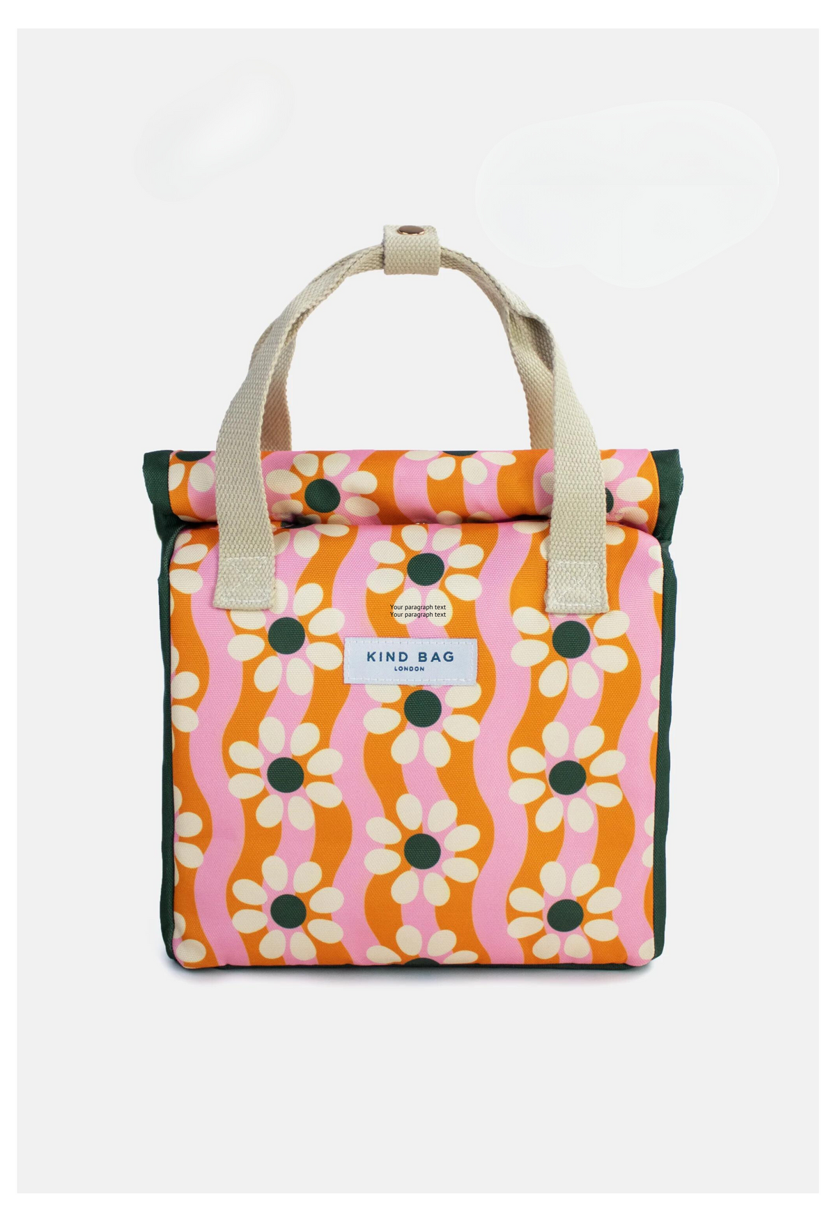 Wavy Daisy Lunch Bag