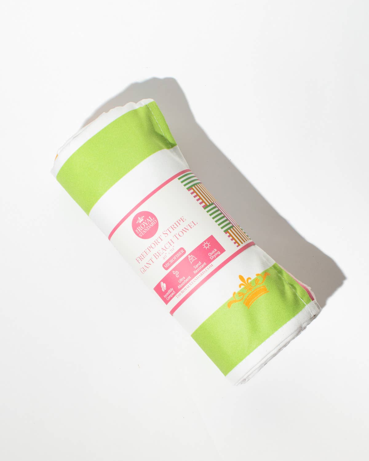 The Royal Standard - Freeport Stripe Giant Beach Towel    Multi    40x70