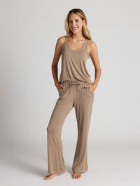 Racer back Tank - Taupe