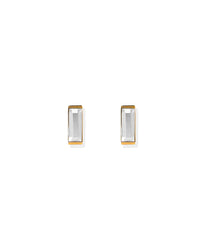 Amber Screwback Stud Earrings