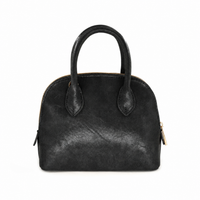 The Petite Handled Crossbody Bag - Black