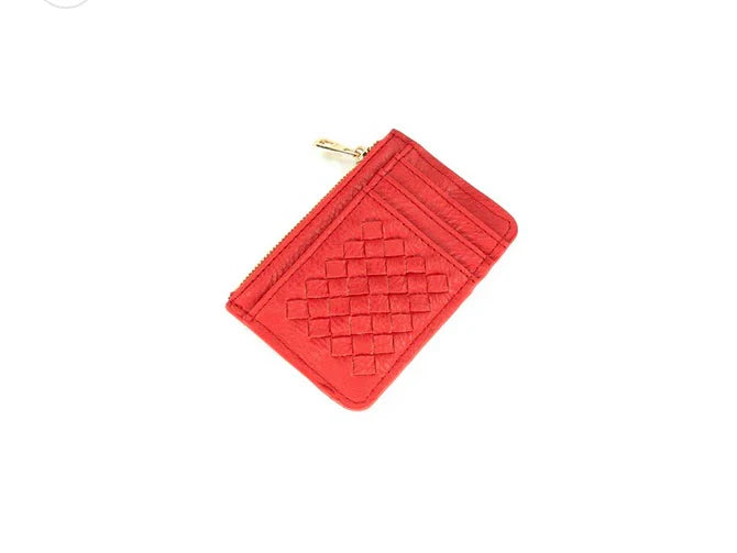 The Grab & Go Wallet - Red