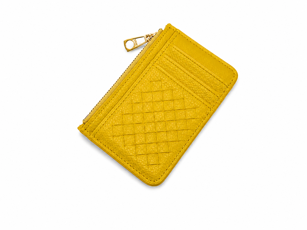 The Grab & Go Wallet - Yellow