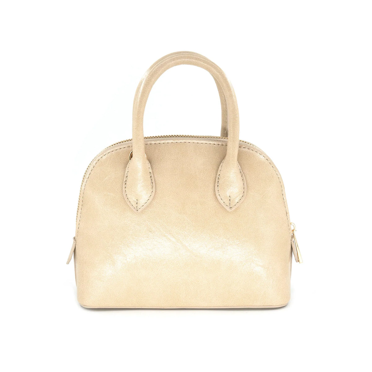 The Petite Handled Crossbody Bag - Beige