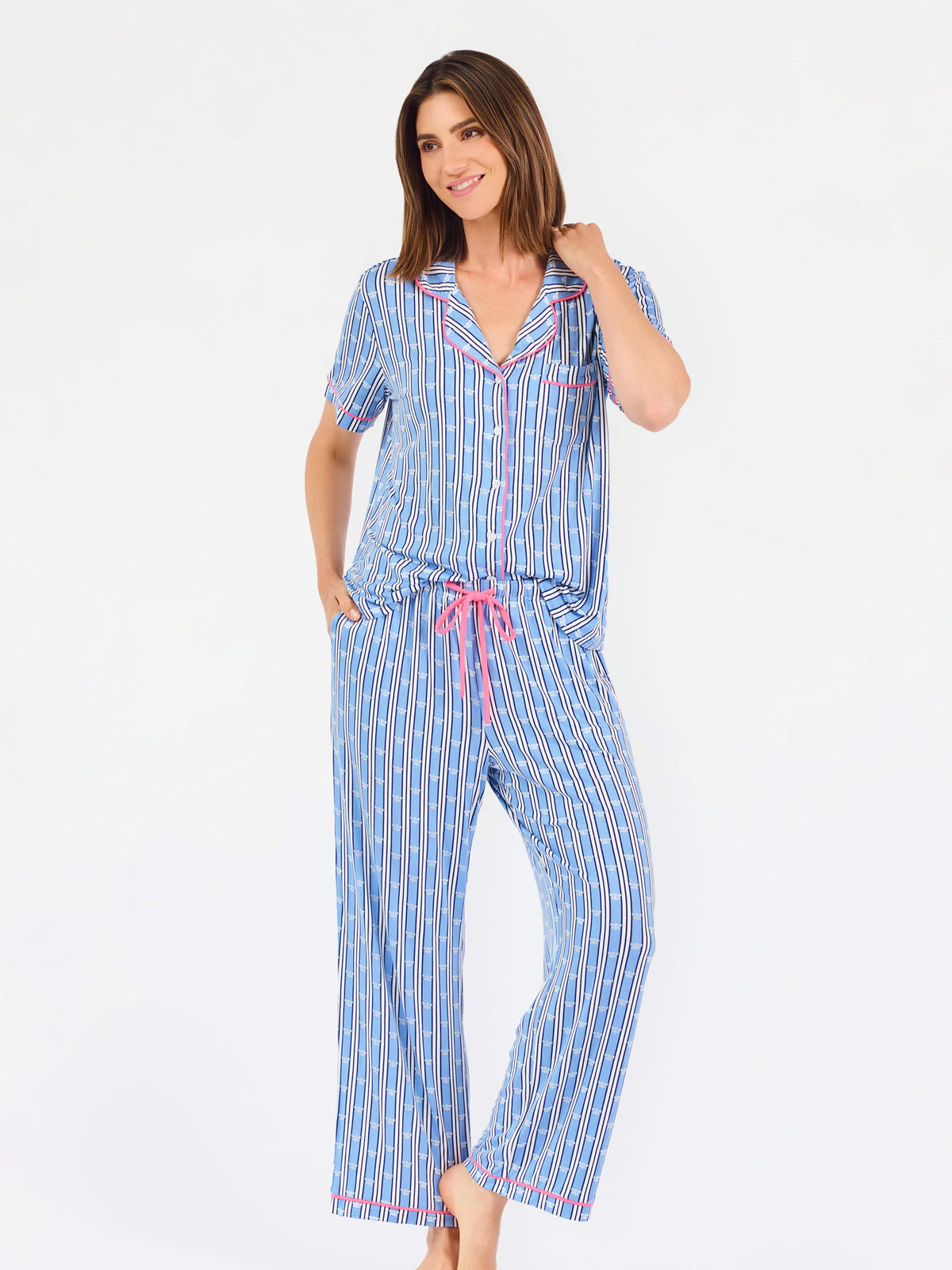 Charlotte Queen's Keep Blue Pajama Pant Set