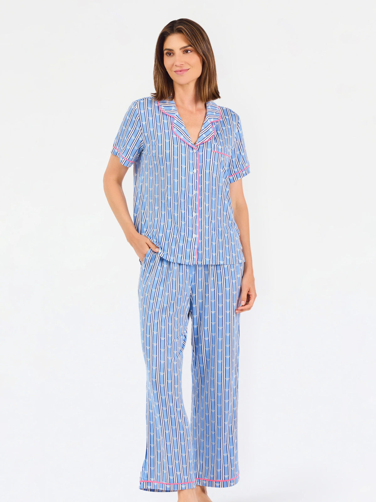 Charlotte Queen's Keep Blue Pajama Pant Set
