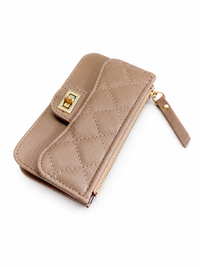 The Everyday Chain Wallet - Beige