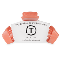 TELETIES - Classic Hair Clip | Large | Dreamsicle