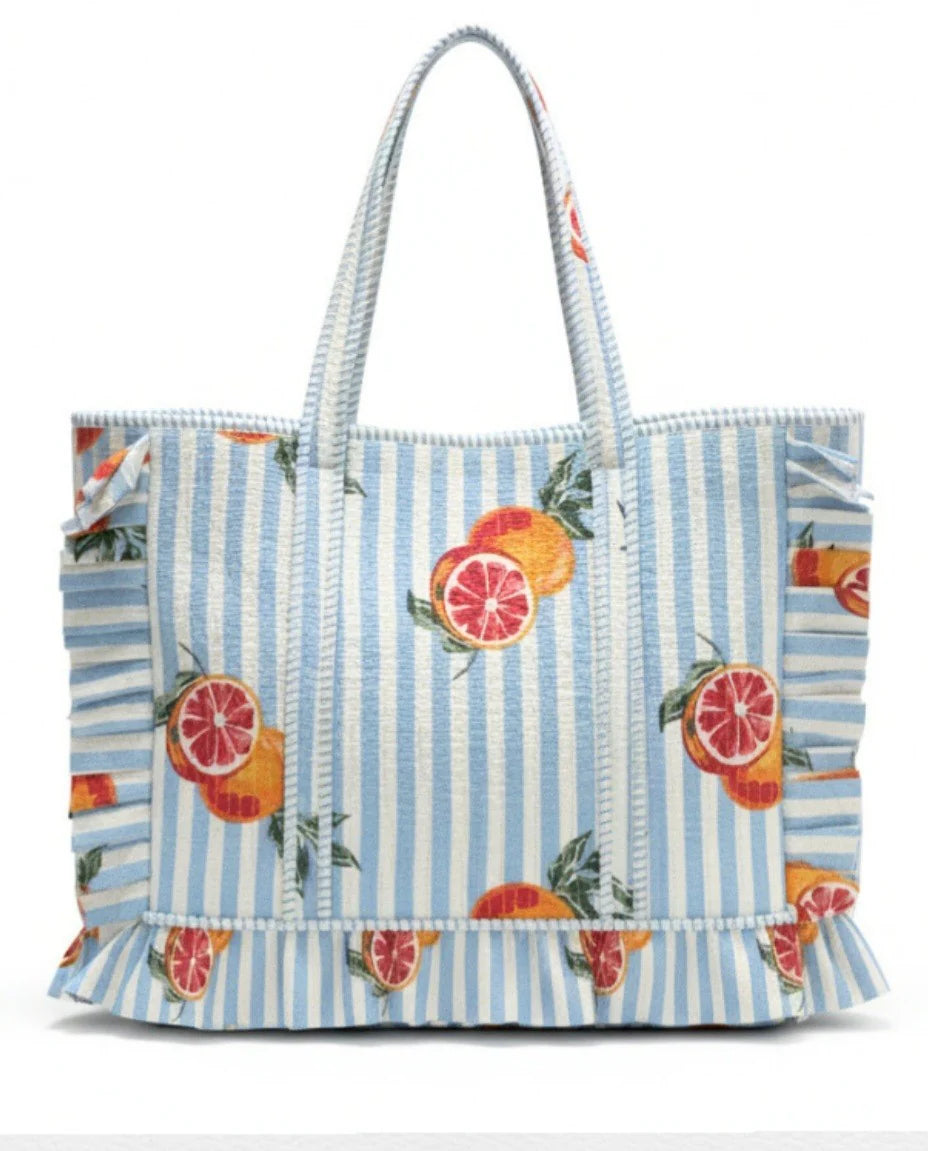 Jane Tote - Ruffle Breakfast w/ MJ