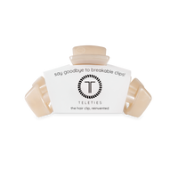 TELETIES - Classic Hair Clip | Small | Soft Surf