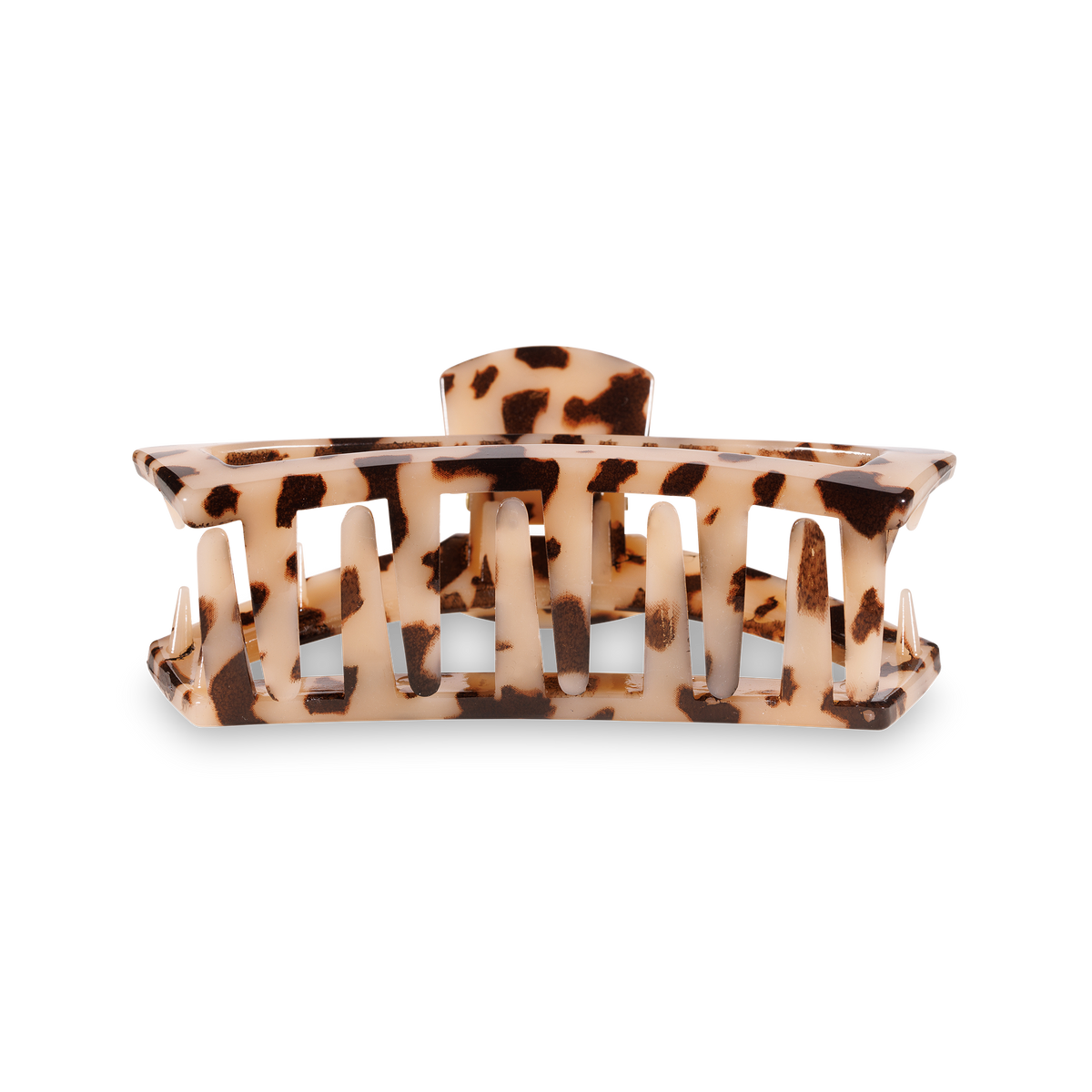 TELETIES - Open Blonde Tortoise Medium Hair Clip