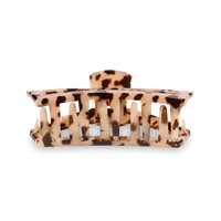 TELETIES - Open Blonde Tortoise Medium Hair Clip