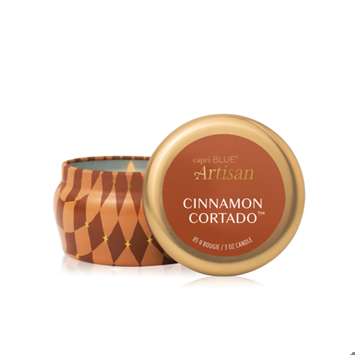 Cinnamon Cortado Artisan Winter Bazaar Mini Tin PK