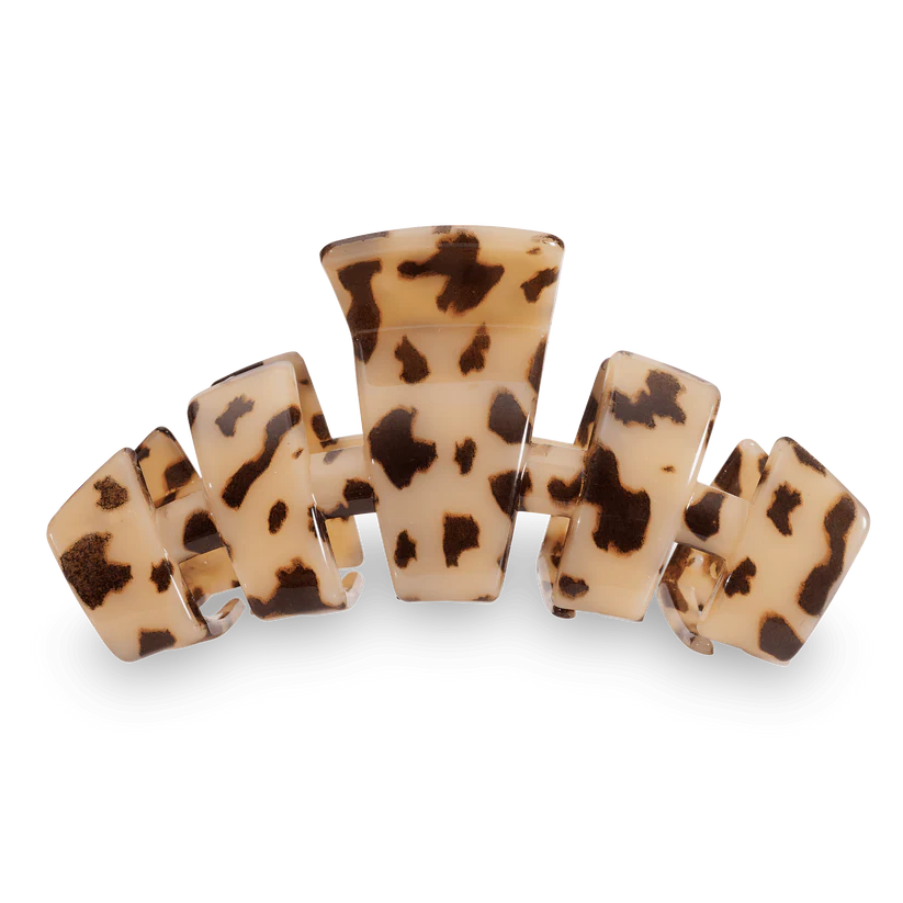 TELETIES - Classic Blonde Tortoise Large Hair Clip