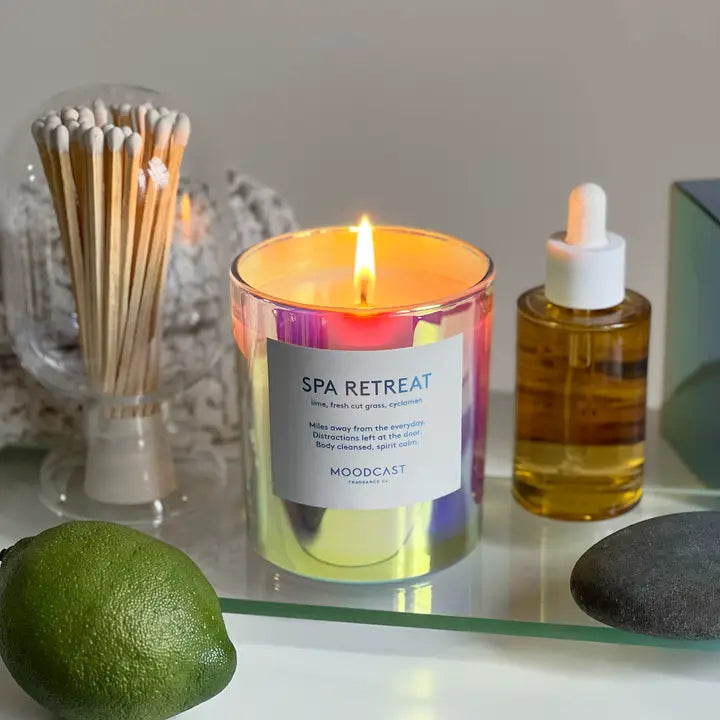 Spa Retreat Moodcast Iridescent Candle - 8oz