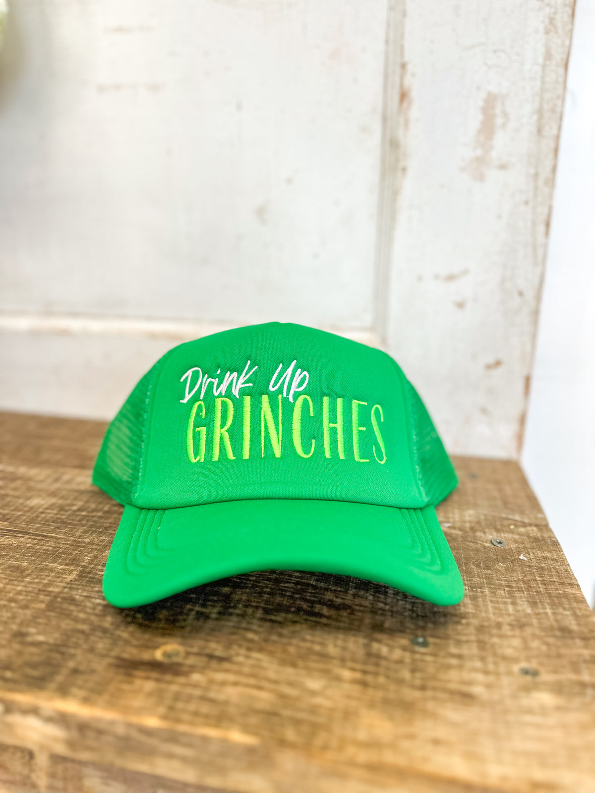 Drink up, Grinches Trucker Hat - Green