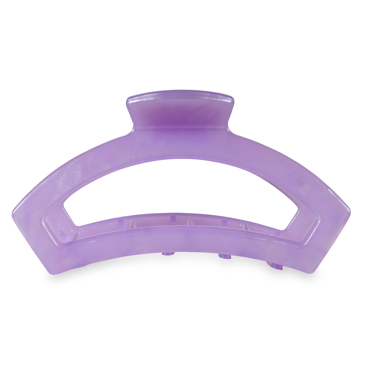 TELETIES - Open Hair Clip | Large | Lavender Mist