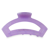 TELETIES - Open Hair Clip | Large | Lavender Mist